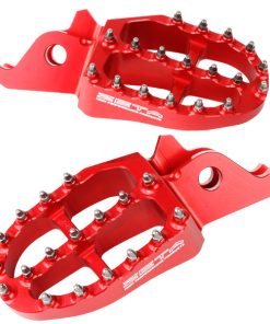 ZETA - ALUMINUM FOOTPEGS RED